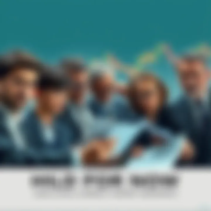 A group of investors looking at stock market graphs with worried expressions, symbolizing cautiousness in a volatile market.