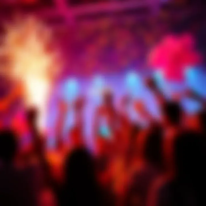 People celebrating the milestone of 7 billion market cap with confetti and joy