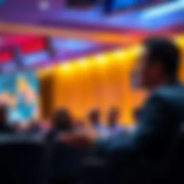 Phong Le, CEO, explaining the shift in crypto strategy with a focus on selling bitcoin for dollars or debt at a conference.