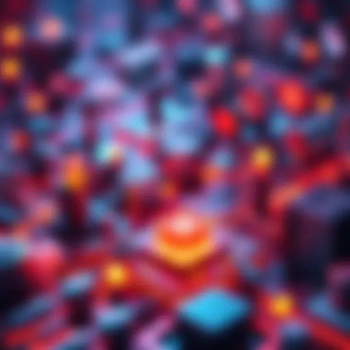 Chainlink Finance Integration Visual representation of Chainlink technology integrating various financial tools and platforms.