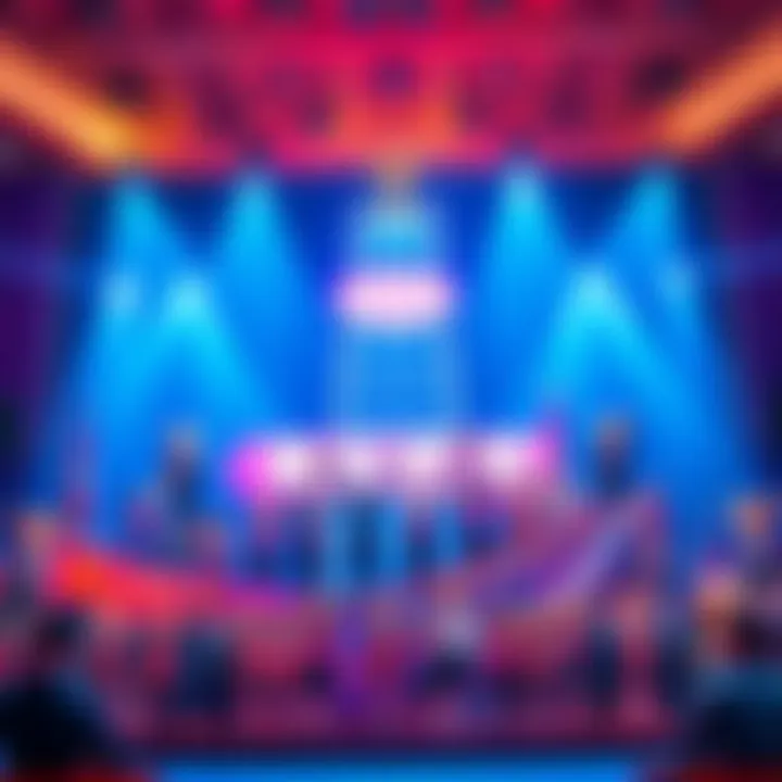 Participants celebrating their achievements at the top of the Challenge Ladder with trophies and banners