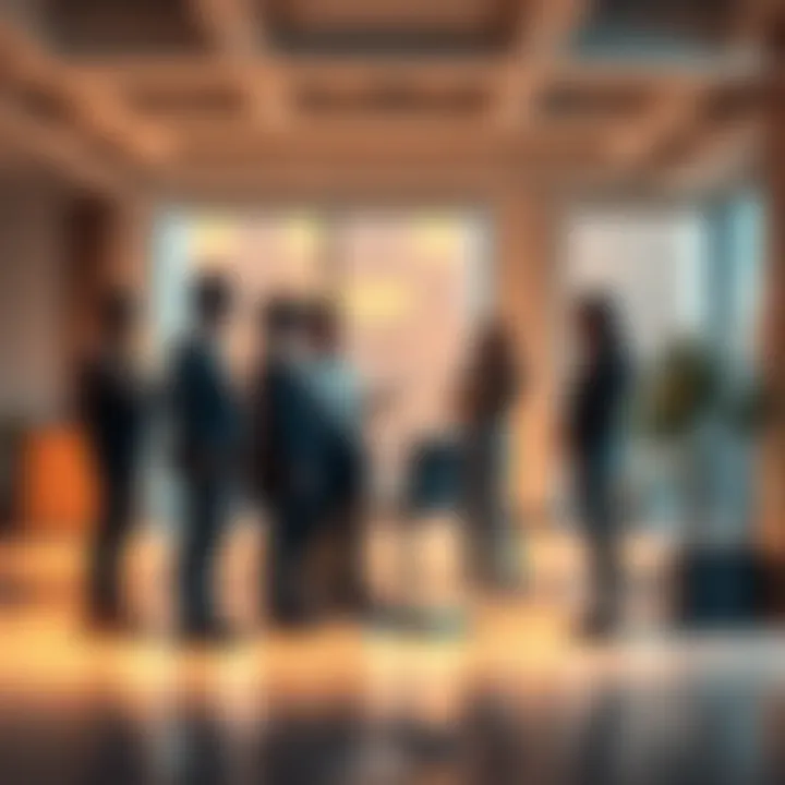 Chia Network and NoSSD Partnership Chia Network team discussing collaboration with NoSSD in a modern office setting