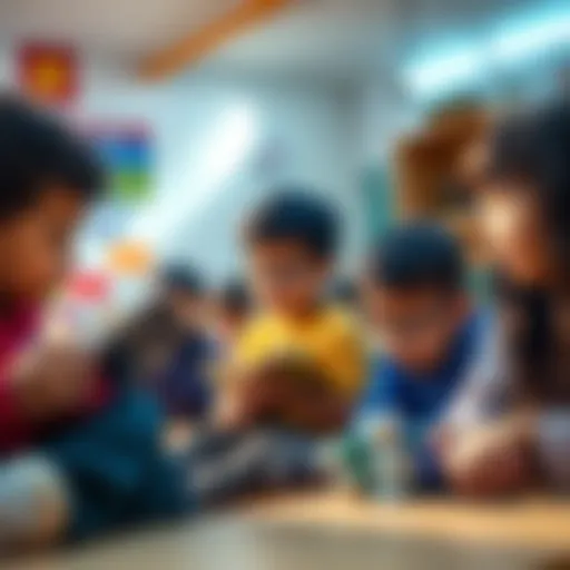 A group of children sitting in a classroom, sharing stories and lessons, promoting education and memory for future generations.