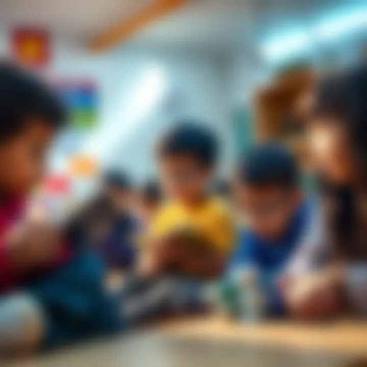 A group of children sitting in a classroom, sharing stories and lessons, promoting education and memory for future generations.