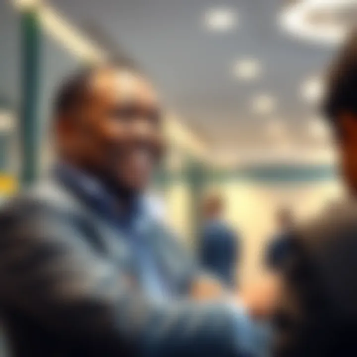 Chris Ngoi smiling while discussing plans at Kadena headquarters, symbolizing his new role as strategic advisor.