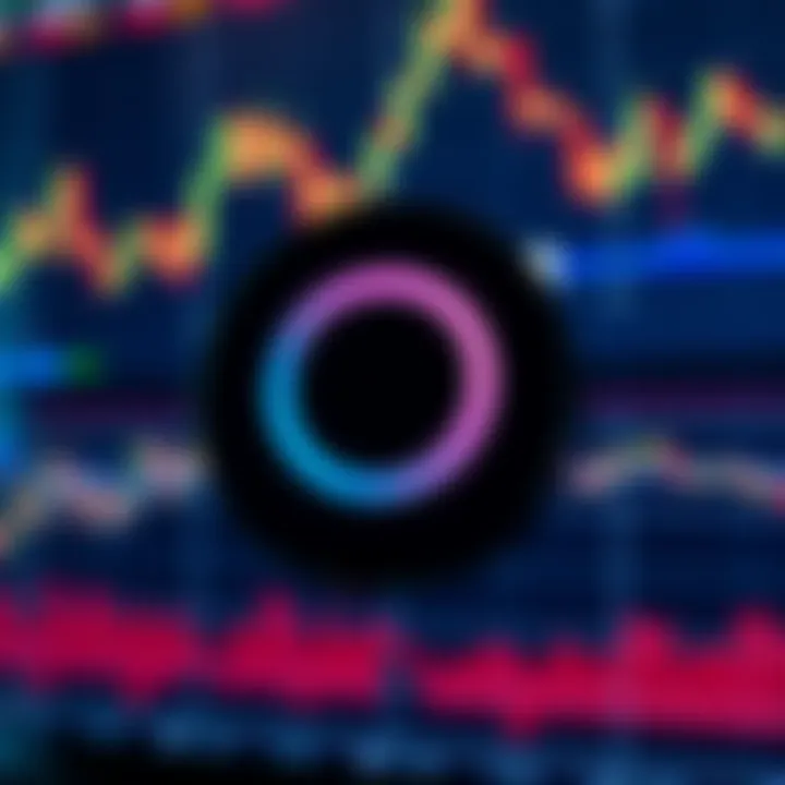 A graphic showing the Circle logo with a stock market chart in the background, symbolizing Circle's IPO excitement.