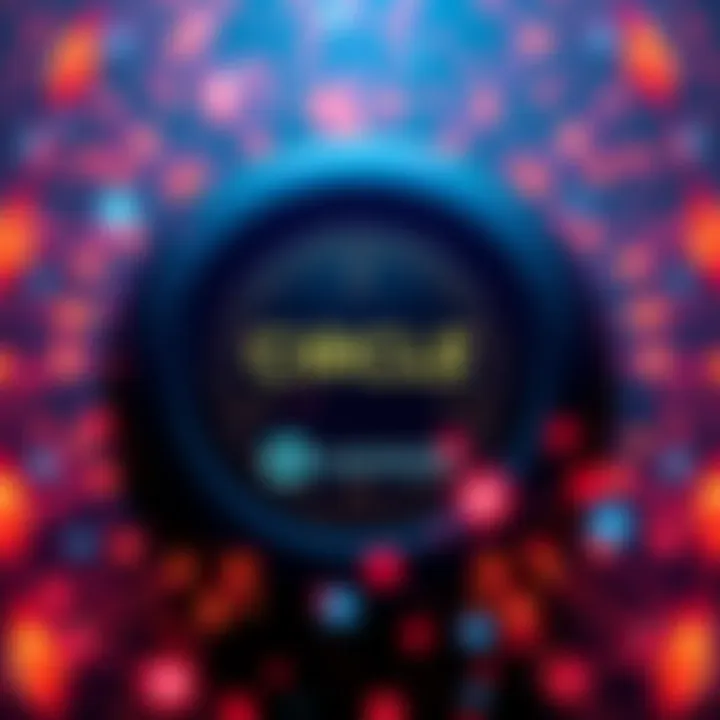 Visual representation of Circle's new stablecoin network enhancing global payments with reduced costs and delays