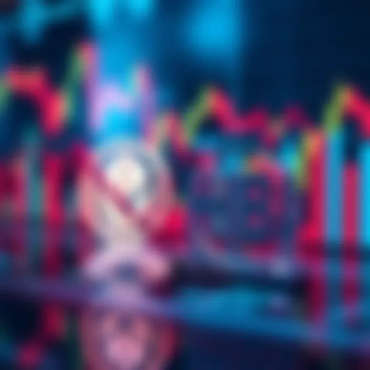Clarity Act and HBAR A graphic showing the Clarity Act symbol and HBAR logo with financial graphs in the background