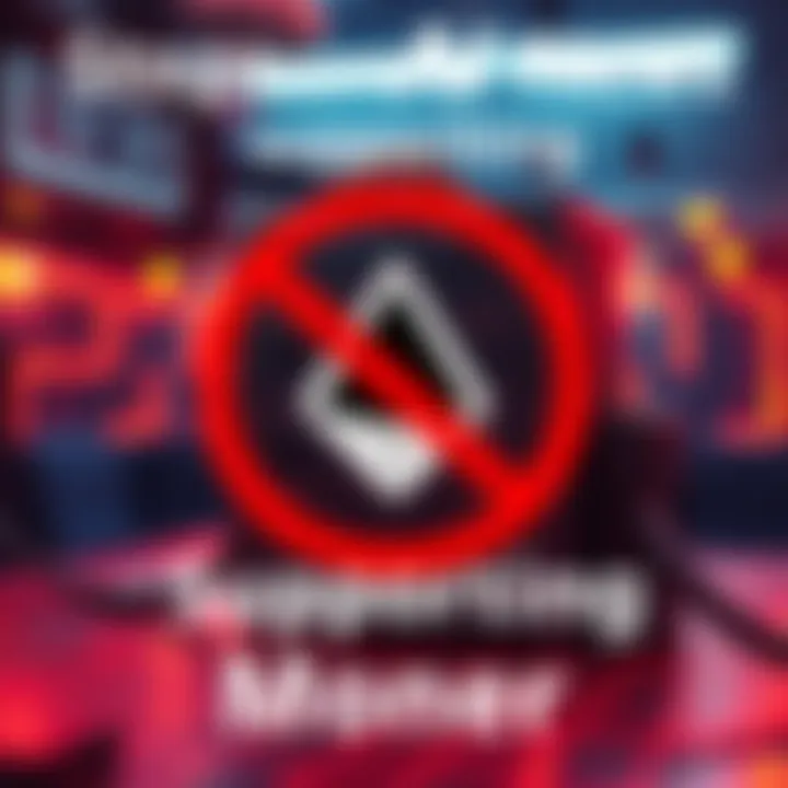 ClaudeAI Stops Supporting Monero Mining ClaudeAI logo with a crossed-out mining hardware image, symbolizing the halt of support for Monero mining setups.