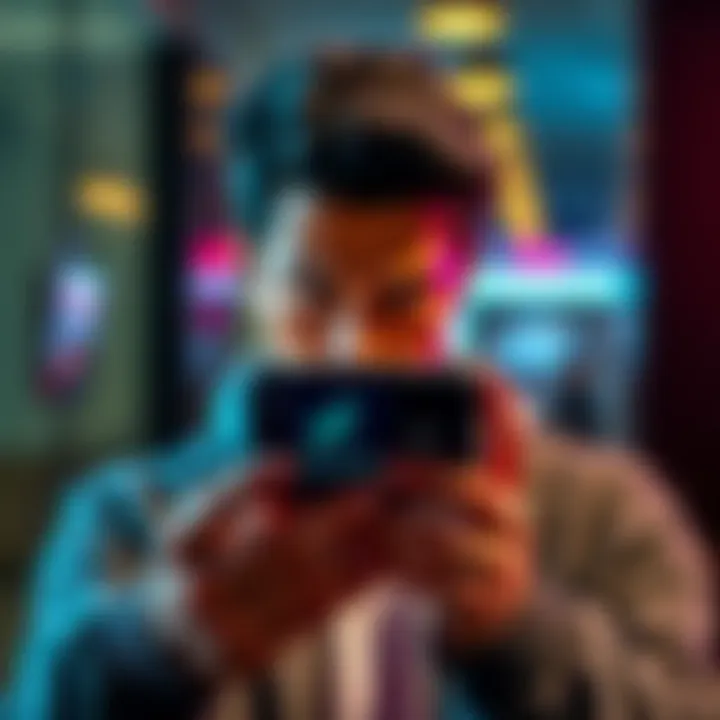 Closed Revolut Account A person looking frustrated while holding a smartphone with the Revolut logo, representing account closure issues,