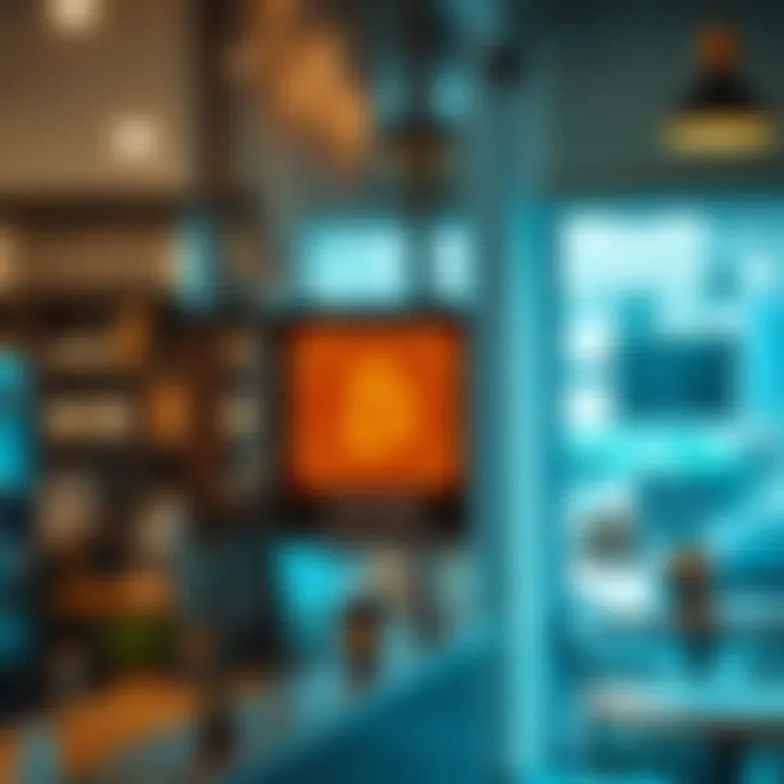 A coffee shop with a sign that shows acceptance of Bitcoin, Ether, and XRP payments