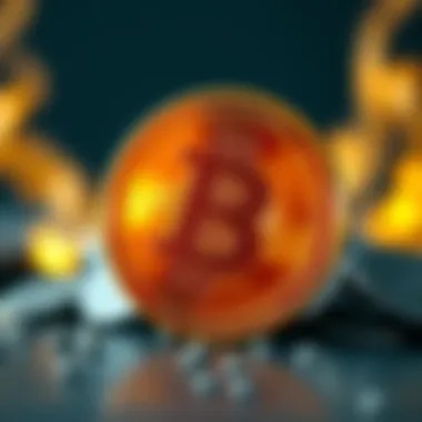 A shiny coin with a question mark on it, symbolizing uncertainty in investment