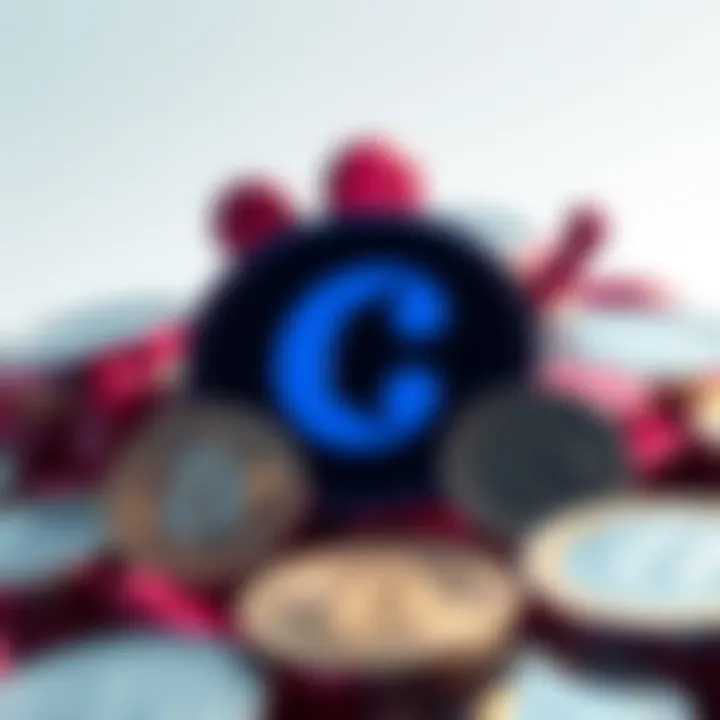 Coinbase logo with Litecoin and Dogecoin symbols Coinbase logo surrounded by Litecoin and Dogecoin symbols, indicating potential removal of support for these currencies in Base wallets