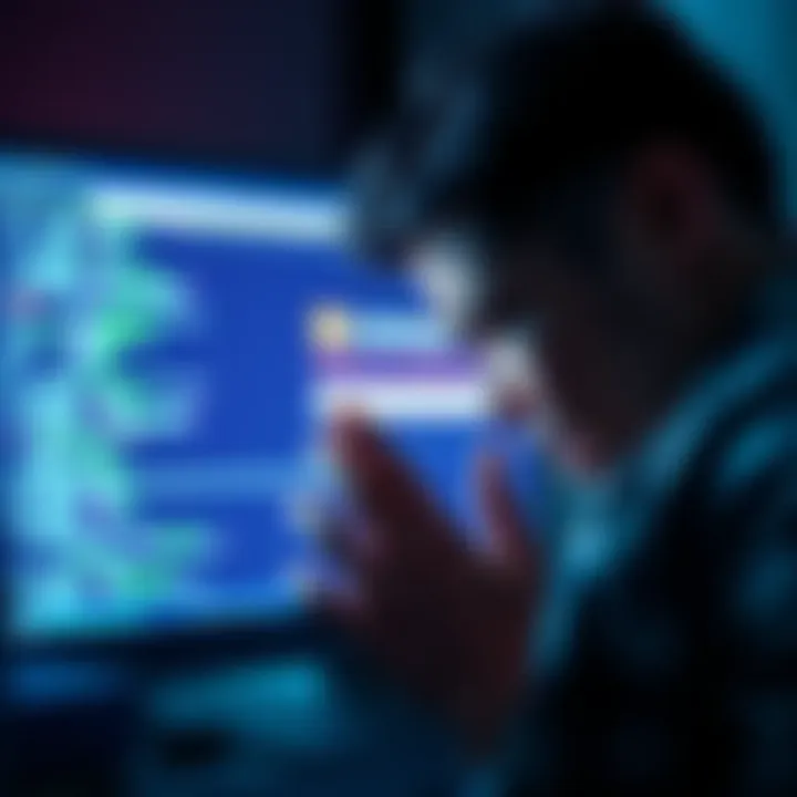 User struggling to log into Coinbase A frustrated person looking at a computer screen displaying a Coinbase login error message asking for a USB passkey