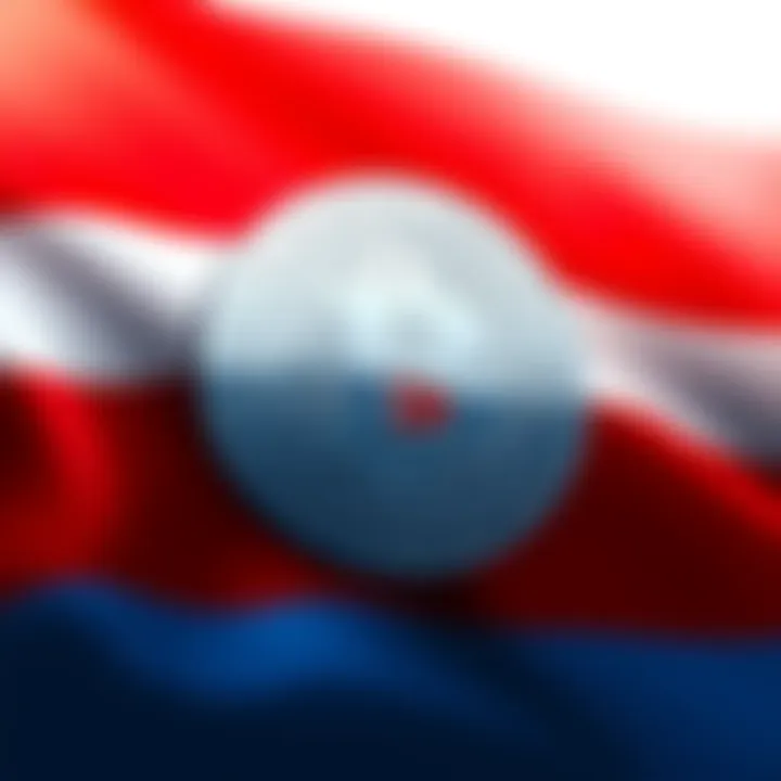 Coinbase logo with Luxembourg flag backdrop, signifying new regulatory achievement.