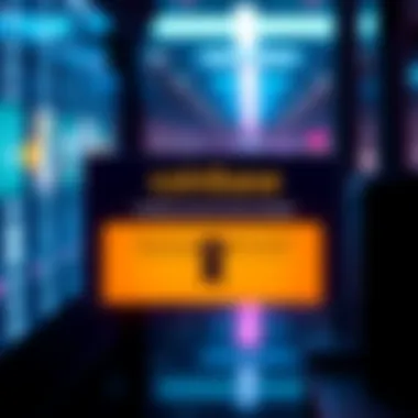 A warning message about a password change attempt on a Coinbase account, highlighting the need for email security.