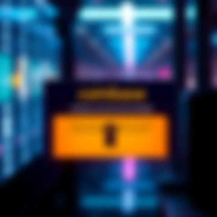 A warning message about a password change attempt on a Coinbase account, highlighting the need for email security.