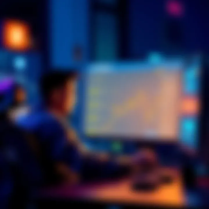 Individual sitting at a computer, looking at Coinbase Wallet for crypto withdrawal options