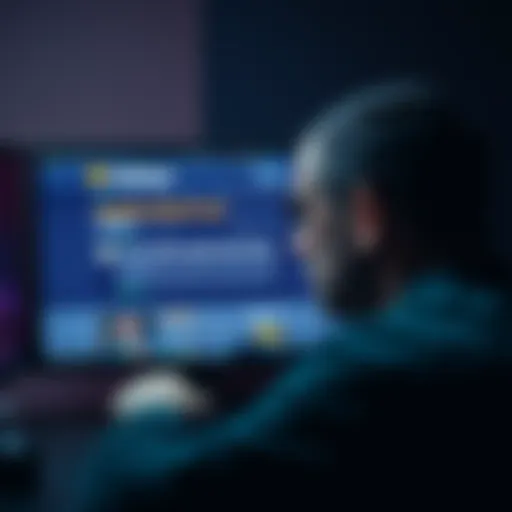 A frustrated person looking at a computer screen with Coinbase website showing withdrawal errors