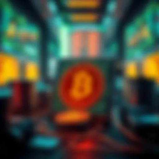 A digital representation of Coinkite products like Coldcard and Opendime facing scrutiny after a hack.