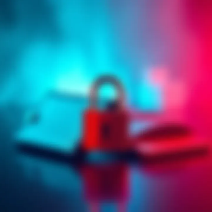 Two cold wallets from Trezor and Coldcard placed on a table with a padlock symbolizing security