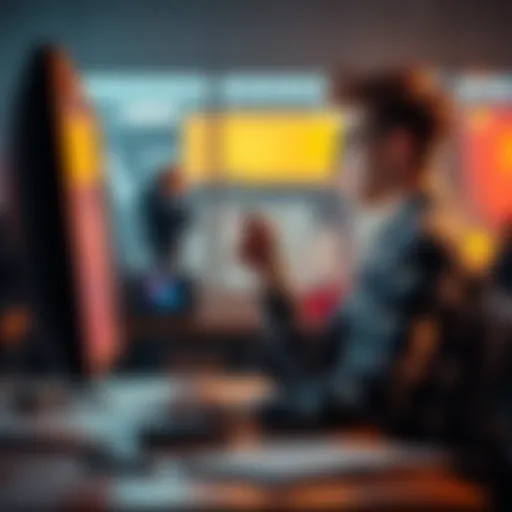 A college student sitting at a desk, looking worried while checking their computer for information about the Velora bot and withdrawal fees.