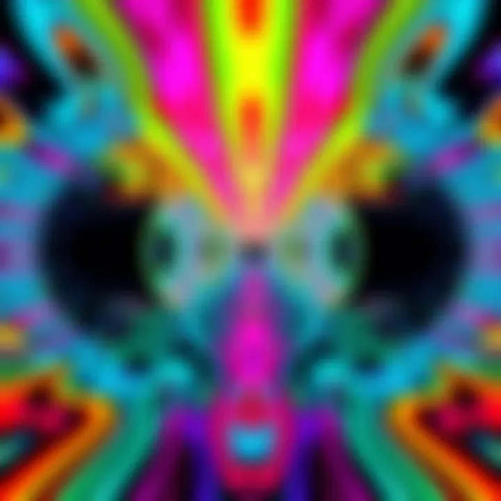 A collection of various optical illusions that confuse the eye, including patterns and shapes that create visual tricks.