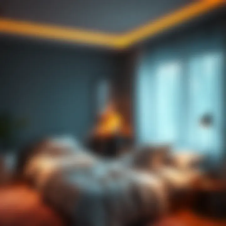 A cozy and welcoming bedroom setting, with soft lighting and comfortable bedding, creating an inviting atmosphere for beginners in bottoming.