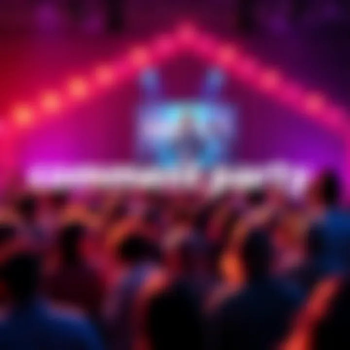 People engaging in a lively online discussion during the $0.10 comment party