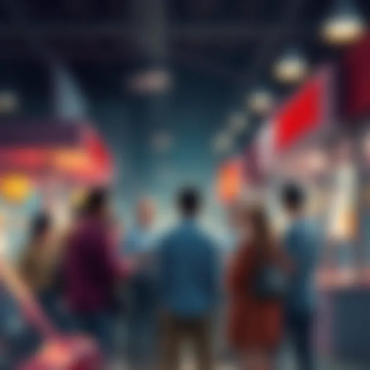 Group of people discussing concerns about a chain's future after a case dismissal