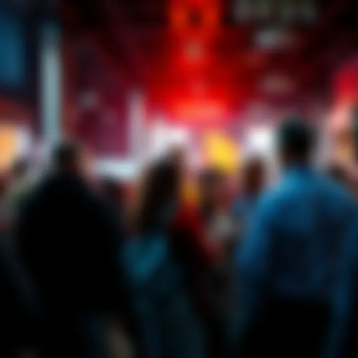 People engaging in a lively conversation about holders in a community forum