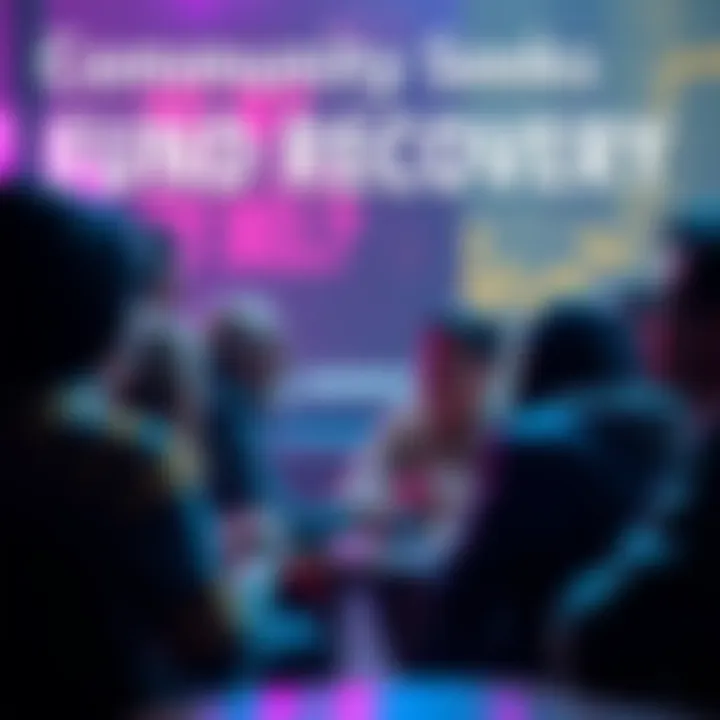 Community Seeks Help for Fund Recovery A group of people discussing ways to recover funds after a BEP-20 transaction loss.