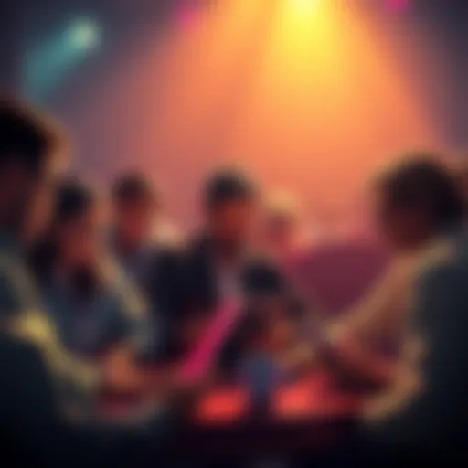 Group of people discussing claims about the alleged Monero network attack with laptops and smartphones