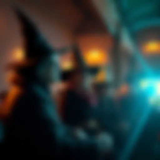 Residents gather to discuss the legacy of the wicked witch and their hopes for a brighter future