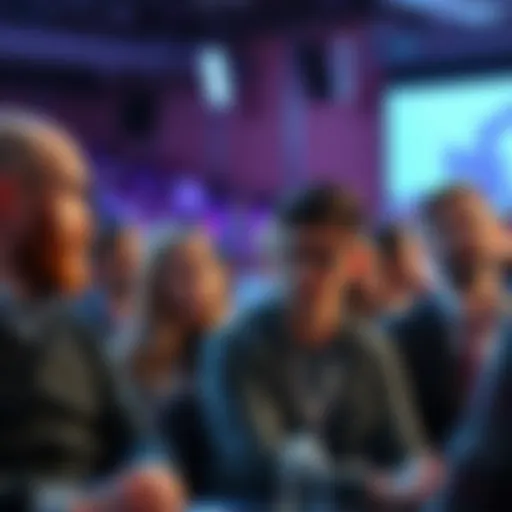 Community Reactions to Account Ban A group of people discussing online account bans in a forum setting, showing various expressions of concern and frustration