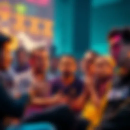A group of people discussing crypto issues, showing frustration over context-less reposts
