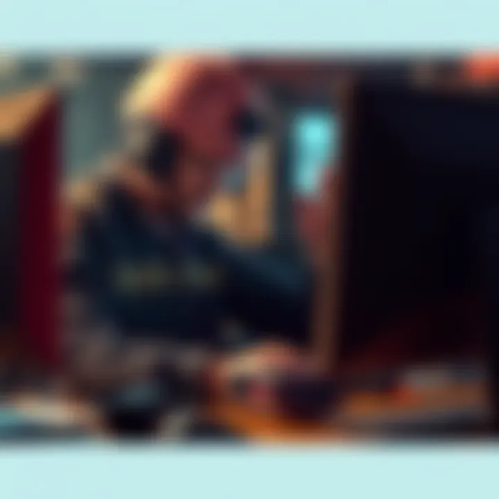 A worried miner examines their computer screen, expressing fear over lost access to mined assets and potential theft.