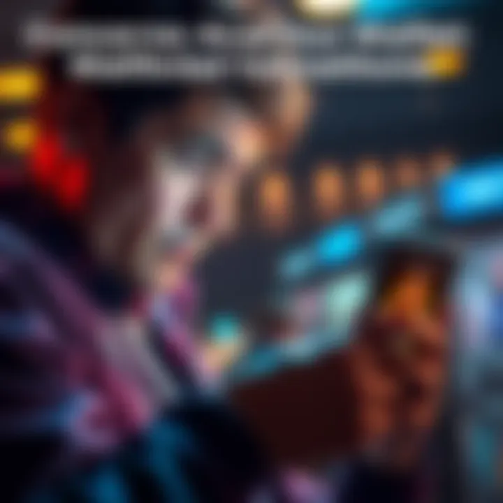 A worried individual looking at their phone with a digital wallet on screen, showing unauthorized transactions