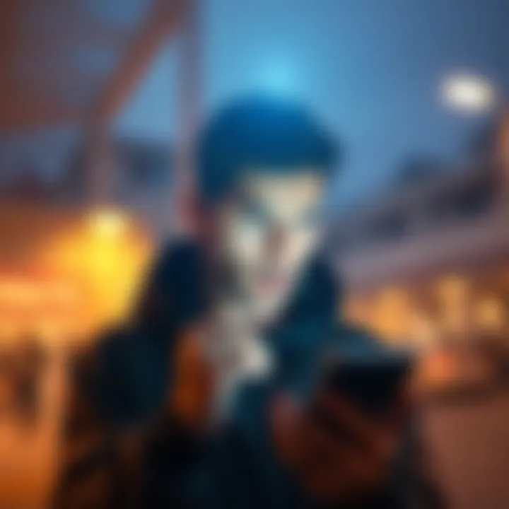 A person looking worried while checking their mobile phone for issues related to the Hashpack app