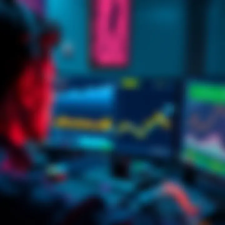 A worried person looks at graphs and tokens on a computer screen, highlighting issues with token safety features.