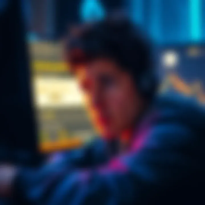 A person looking at a computer screen with a confused expression, showing a Binance account deactivation message