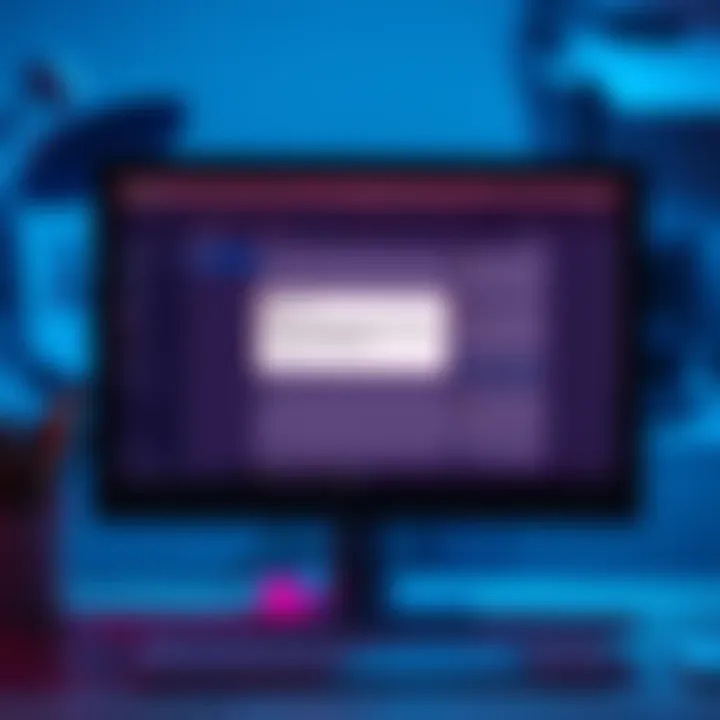 A computer screen showing a user board with a vague post and comments from concerned friends.