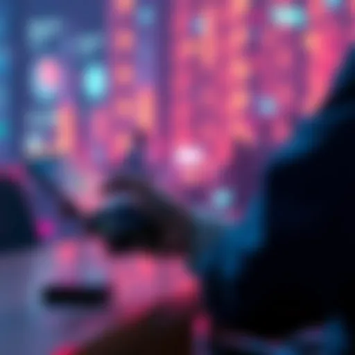 A person connecting Trezor Suite to a decentralized application using WalletConnect on a digital device.
