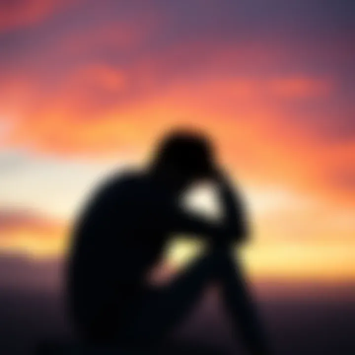 Person looking contemplative A person sits alone with a thoughtful expression, gazing into the distance, reflecting on unspoken emotions and desires for connection.