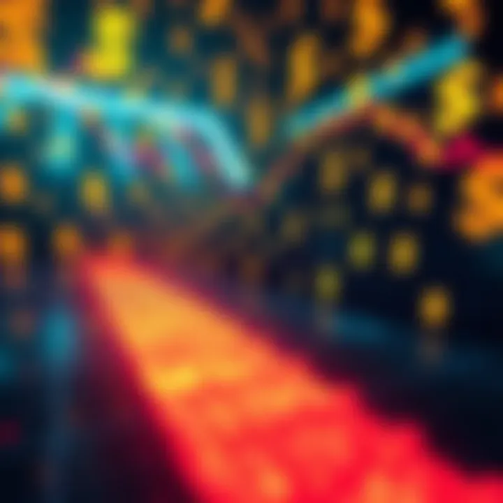 A graphic showing a downward trend line representing significant losses in corporate crypto treasuries, with dollar signs fading away in the background.