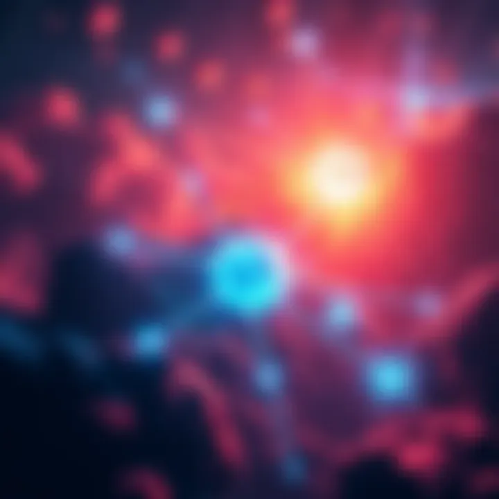 A visual representation of various hubs in the Cosmos ecosystem, highlighting their interconnectedness and differences from IBC chains