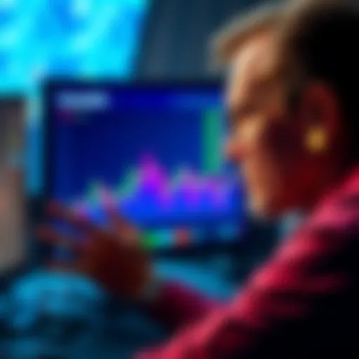 A worried investor looking at a computer screen with Cosmostation interface, showing concerns about stake redelegation and token security