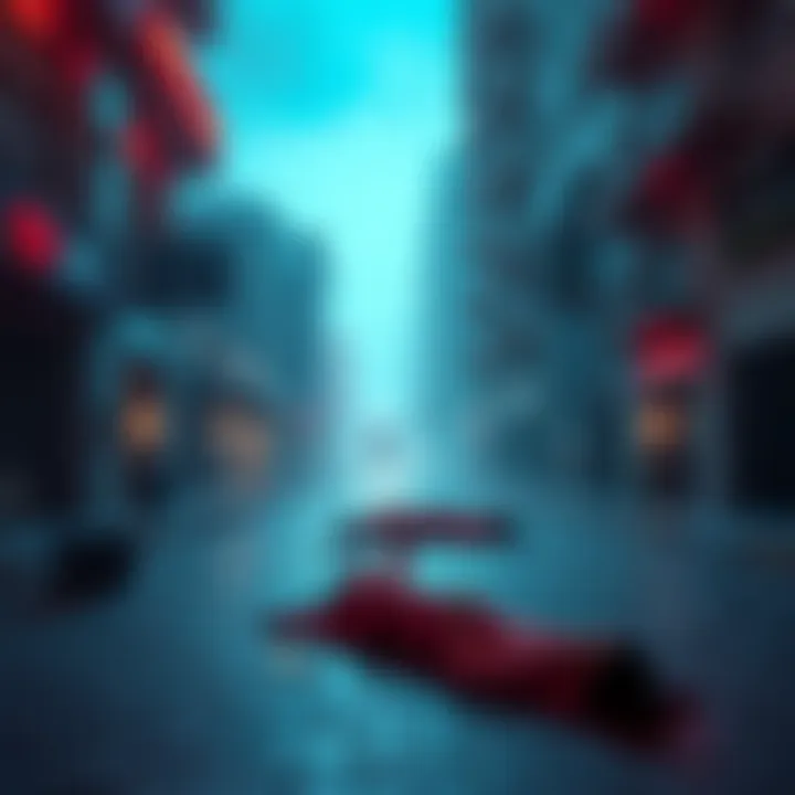 Scene of Crime in Dubai Location where the dismembered bodies of a crypto scammer and his wife were found in Dubai