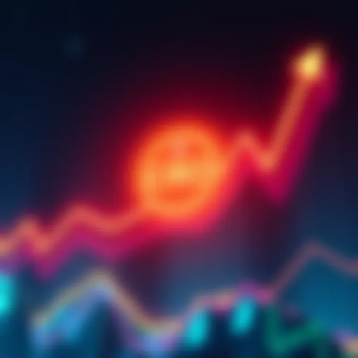 A digital graphic showing a rising chart with the CRO logo, symbolizing potential price increase to $1