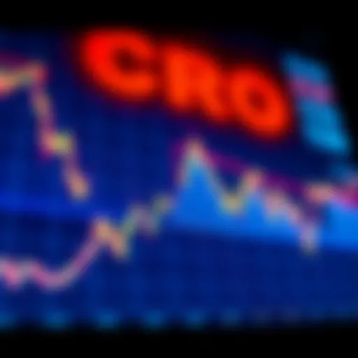 Chart showing a bullish trend for CRO with upward movement over the past week